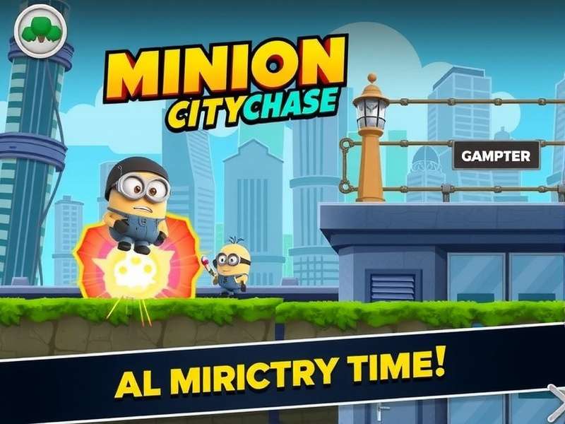 Minion City Chase Gameplay Screenshot
