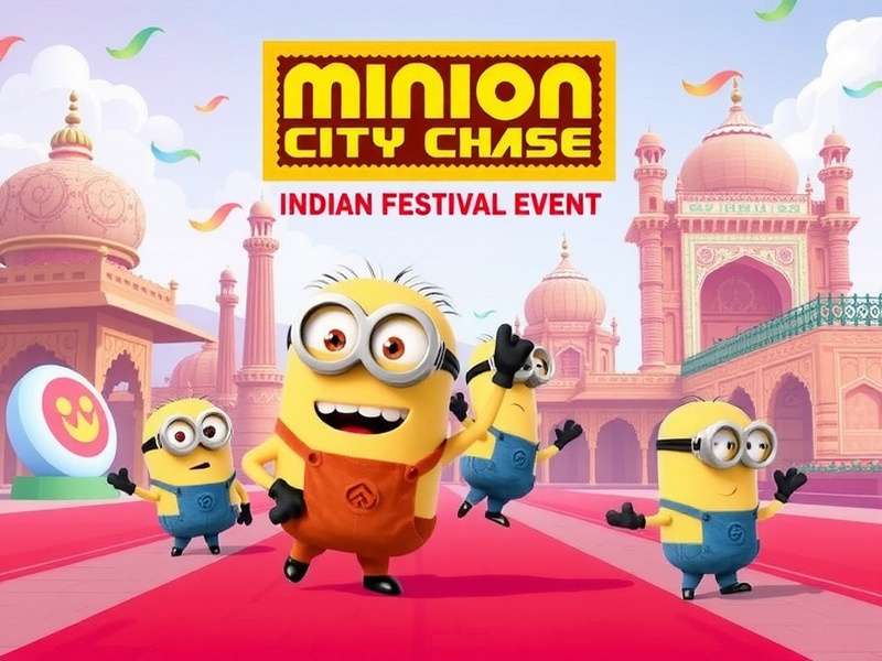 Minion City Chase Indian Festival Event